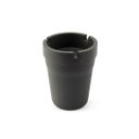 Ver imagem 1 de Cinzeiro Automotivo Portátil Para Carro Tipo Copo Butt Bucket Preto Sem Fumaça Fácil Limpeza
