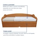 Ver mais imagens de Bicama Solteiro Infantil Liz