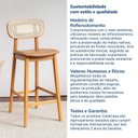 Ver imagem 6 de Banqueta Madeira Maciça Liz CabeCasa MadeiraOriginals