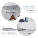 Ver imagem 7 de Guarda-Roupa Casal 4 Portas 4 Gavetas 100% MDF Eloá Branco