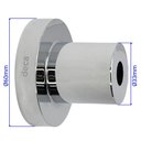 Ver imagem 3 de Canopla Misturador Deca Level/clean Cromado - 4486083