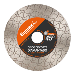 Disco Diamantado Corte 45 Graus e Desbaste Premium - 1