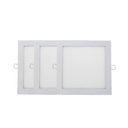 Ver imagem 1 de Kit 3 Plafon Painel LED Luminária Downlight 18W Embutir