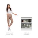 Ver imagem 7 de Balcão De Cozinha 70 Cm 2 Portas Branco Rustic/branco