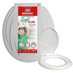 Tampa de Vaso Sanitário Mebuki Universal Oval Areia - 6