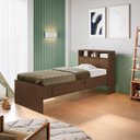 Ver imagem 1 de Cama Solteiro com Baú Astrid