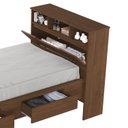 Ver imagem 4 de Cama Solteiro com Baú Astrid
