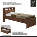 Ver imagem 7 de Cama Solteiro com Baú Astrid
