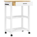 Ver imagem 4 de Carrinho de Churrasco 1 Gaveta+1 Prateleira 100% Madeira Maciça