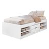 Cama Solteiro Multifuncional 2 Gavetas - Helen - 2