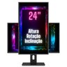 Monitor 24led Ergonômico Ajuste de Altura Rotação 90° 3green - 1