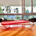 Ver imagem 3 de Assadeira De Vidro Refratário Retangular Com Tampa 2,5L - Oxford Biona