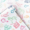 Ver imagem 4 de Papel de Parede Infantil - Desenhos Infantis 2 Arte Destaque 3 Metros