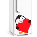 Ver imagem 1 de Adesivo de geladeira Pinguim Apaixonado 2-Grande 50x60cm
