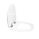 Ver imagem 2 de Assento Sanitário Poliéster para Louça Venice (belize) Slow Close Cromado (reb. Oculto) Branco