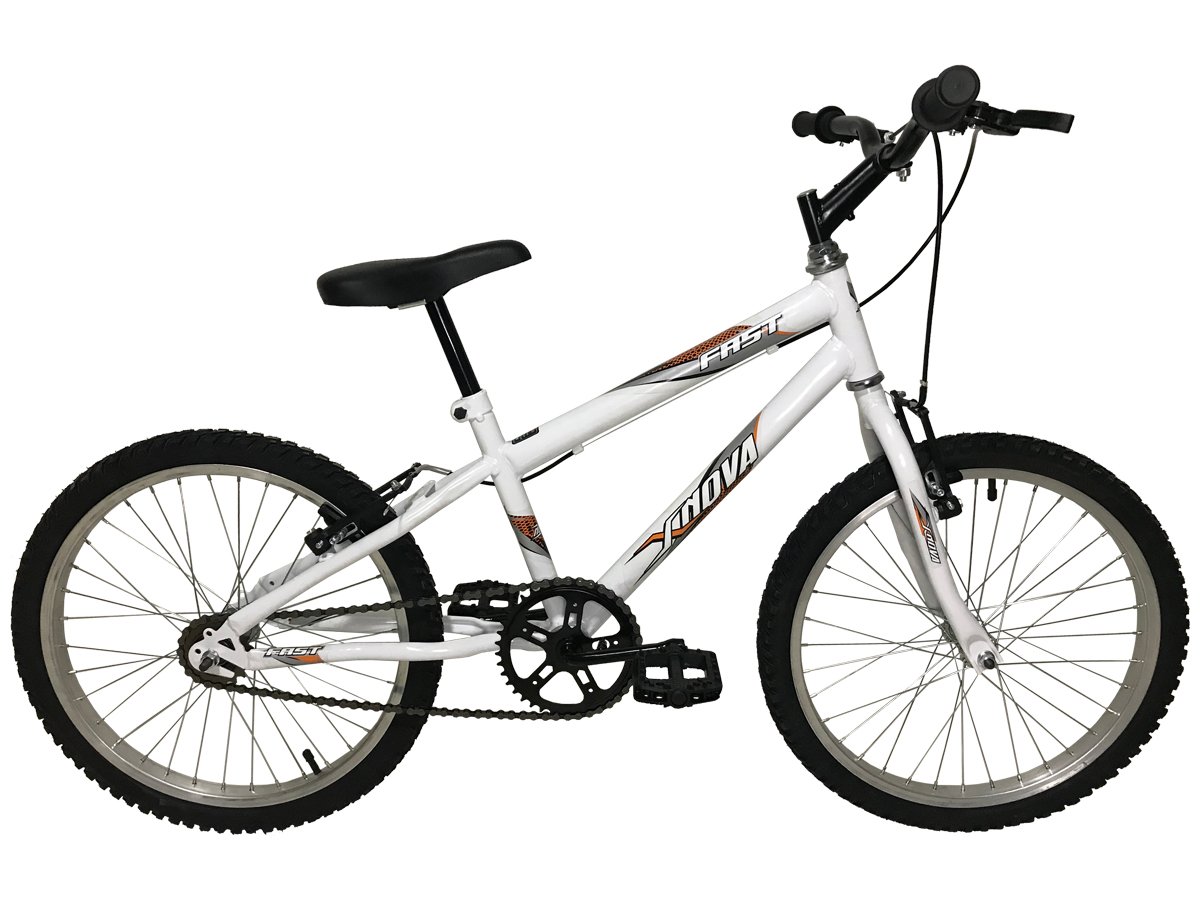 Bici Infanto Juvenil Aro 20 MTB Fast - Xnova - Branco