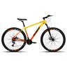 Bike Aro 29 Ksw Xlt100/200 24v com Shimano e Freios Mecânico Cor:laranja Degradê Amarelo;tamanho:19 - 1