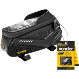 BOLSA PORTA-CELULAR PARA BICICLETA VONDER - 35.40.010.000 - 2