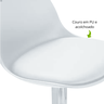 Conjunto 6 Banquetas Joly Eames Base Giratória - 6