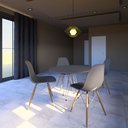 Ver imagem 5 de Conjunto 2 Cadeiras para Sala de Jantar Eames Eiffel Dkr