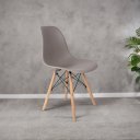 Ver imagem 3 de Conjunto 4 Cadeiras para Sala de Jantar Eames Eiffel Dkr Cinza