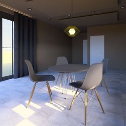 Conjunto 4 Cadeiras para Sala de Jantar Eames Eiffel Dkr - 5