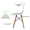 Conjunto 6 Cadeiras para Sala de Jantar Eames Eiffel Dkr - 11