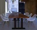 Ver imagem 5 de Conjunto 2 Cadeiras para Sala de Jantar Clarice Cloe Madeira Branco