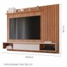 Painel Suspenso Bahamas Plus Cinamomo/off White para Tv até 65” - Permóbili - 4