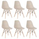 Ver imagem 2 de Conjunto 6 Cadeiras para Sala de Jantar Eames Eiffel Dkr