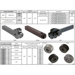 Recartilha Esquerda 3/4 Passo 1,0 Mm - 3