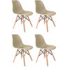Conjunto 4 Cadeiras para Sala de Jantar Eames Eiffel Dkr - 2