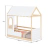 Cama Montessoriana Casinha com Led e Janela New Garden Casatema MadeiraOriginals - 5