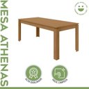 Ver imagem 7 de Conjunto Sala de Jantar Athenas com 6 Cadeiras Allegra Espresso Móveis Bege/Amêndoa/Preto