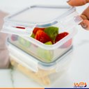 Ver imagem 3 de Pote Organizador de Geladeira Click Retangular 560ml - Wp Connect