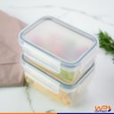 Ver imagem 4 de Pote Organizador de Geladeira Click Retangular 560ml - Wp Connect