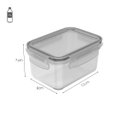 Ver imagem 5 de Pote Organizador de Geladeira Click Retangular 560ml - Wp Connect