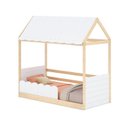 Ver imagem 4 de Cama Montessoriana Casinha com Led e grade New Garden Casatema MadeiraOriginals
