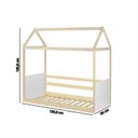 Ver imagem 6 de Bicama Infantil Casinha com Led e Grade New Garden Casatema MadeiraOriginals