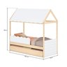 Bicama Reversivel Casinha com Telhado, Led e Grade Frontal Dupla New Garden Casatema - 5