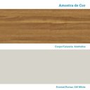 Ver imagem 7 de Conjunto de Armário Multiuso 2 Peças 100% MDF Prisma Espresso Móveis Bege/Amêndoa/Off White