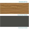 Conjunto para Lavanderia com 2 Peças 100% Mdf com Vidro Reflecta Itália Espresso Móveis - 5
