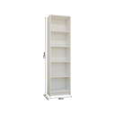 Ver imagem 3 de Estante Compacta Multiuso sem Porta 178cm x 29.5cm x 48cm Branco
