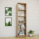 Ver imagem 1 de Estante Compacta Multiuso sem Porta 178cm x 29.5cm x 48cm Marrom/Canela