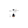 Kit 3 Lustre Pendente Bala Vegas Soft PT Fosco com Cobre - 2