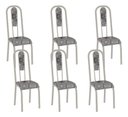 Ver imagem 1 de Kit 6 Cadeiras Madri Corino Paraopeba Tubo Champanhe