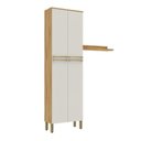 Ver imagem 2 de Conjunto de Armário Multiuso com 2 Peças 100% Mdf Itália Espresso Móveis