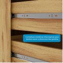 Ver imagem 7 de Conjunto para Lavanderia com 2 Peças 100% MDF Itália Espresso Móveis Bege/Amêndoa/Off White