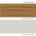 Ver imagem 5 de Conjunto para Lavanderia com 2 Peças 100% MDF Itália Espresso Móveis Bege/Amêndoa/Off White