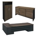 Ver imagem 1 de Conjunto Escritório Home Office 3 Peças Corp A06 Charuto-preto - Mpozenato